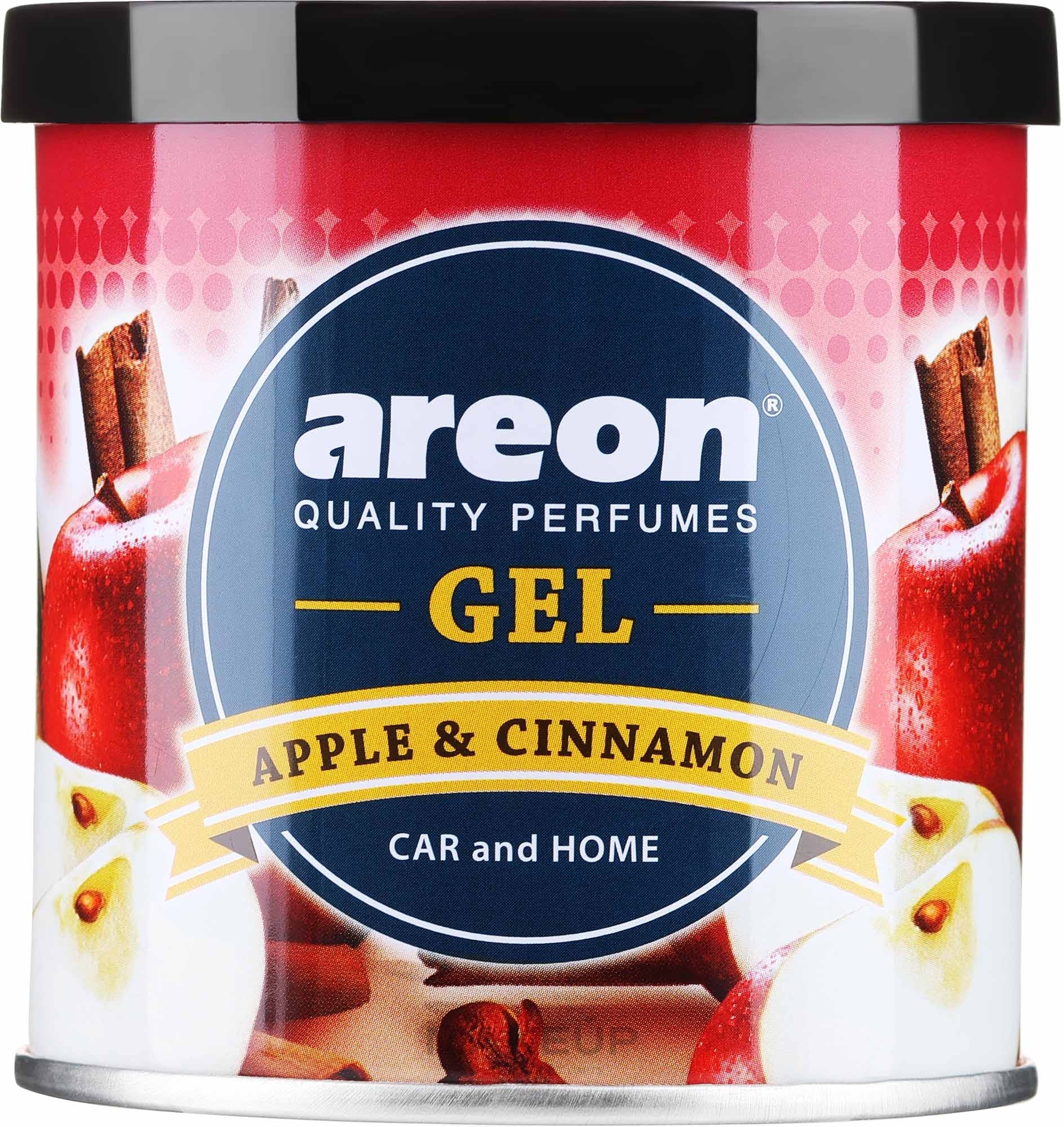 Gel-Lufterfrischer Apple & Cinnamon - Areon Gel Can Apple & Cinnamon — Bild 80 g