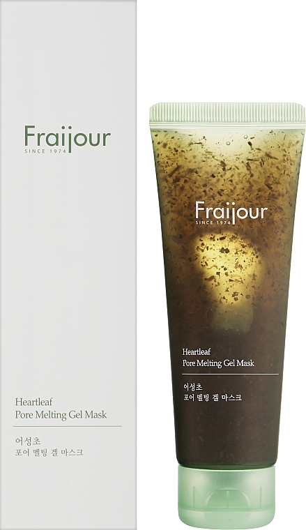 Porenstraffende Gelmaske - Fraijour Heartleaf Pore Melting Gel Mask  — Bild N2