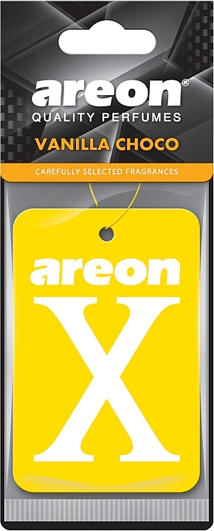 Auto-Lufterfrischer Vanilla Choco - Areon X Quality Perfumes Vanilla Choco — Bild N1