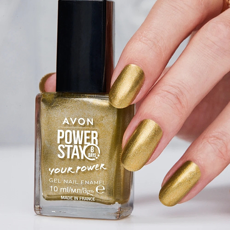 Nagellack mit Gelformel - Avon Power Stay 8 Days Your Power Gel Nail Enamel — Bild N4