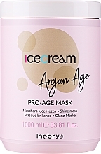 Haarmaske mit Arganöl für geschädigtes und trockenes Haar - Inebrya Argan Oil Pro Age Mask — Bild N3