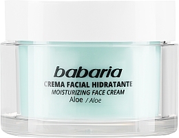 Düfte, Parfümerie und Kosmetik Feuchtigkeitsspendende Gesichtscreme mit Aloe Vera - Babaria Aloe Vera 24-Hour Moisturising Face Cream