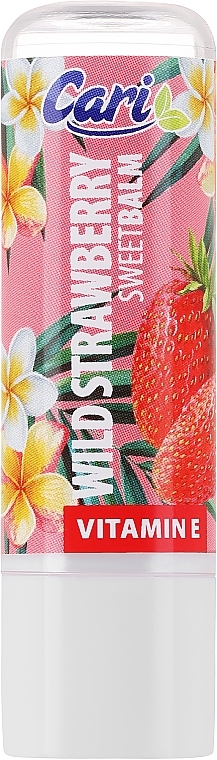 Lippenbalsam - Cari Wild Strawberry Sweet Balm  — Bild N1