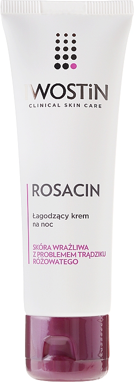 Beruhigende Nachtcreme für das Gesicht bei Rosacea - Iwostin Rosacin Redness Reducing Night Cream — Bild N2