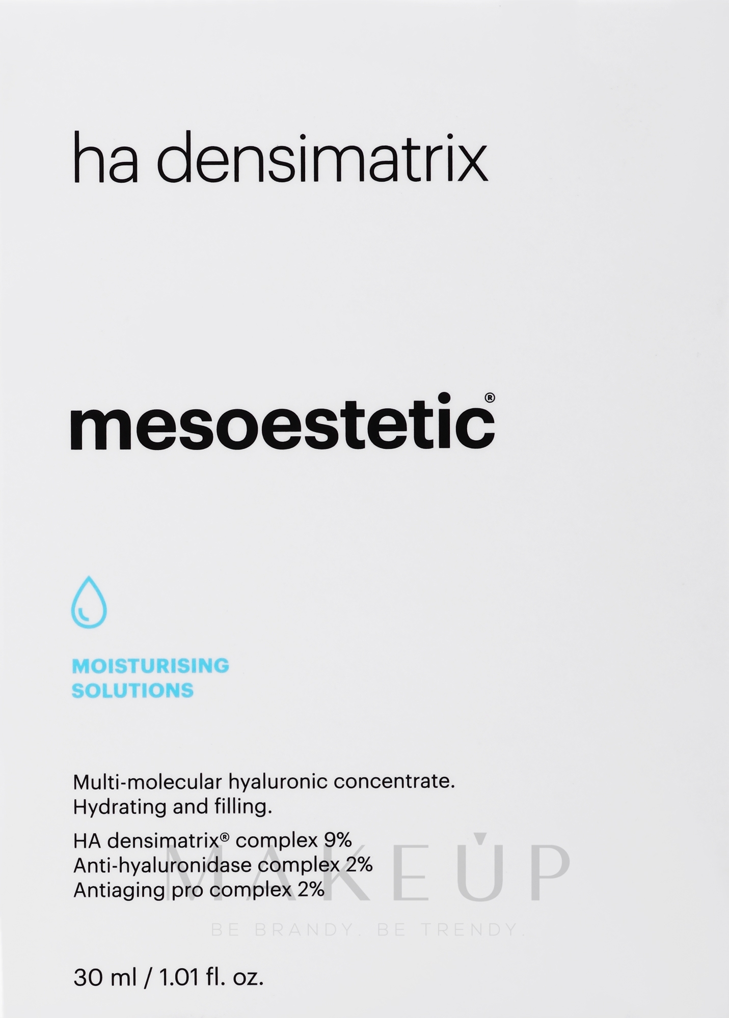 Intensives multimolekulares Anti-Aging-Serum - Mesoestetic Home Performance HA Densimatrix — Bild 30 ml