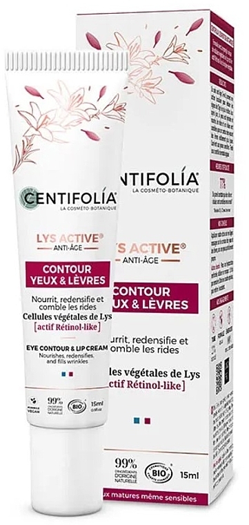 Augen- und Lippenkonturcreme - Centifolia Lys Active — Bild N1