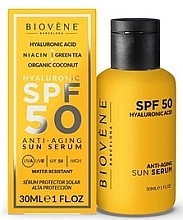 Düfte, Parfümerie und Kosmetik Anti-Aging Gesichtsserum - Biovene Anti-Aging Sun Serum SPF50