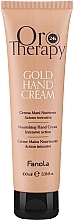 Düfte, Parfümerie und Kosmetik Nährende Handcreme mit Arganöl - Fanola Oro Therapy Hand Cream Oro Puro