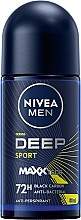 NIVEA MEN Deep Sport Antiperspirant  - Deo Roll-on Antitranspirant — Bild N1