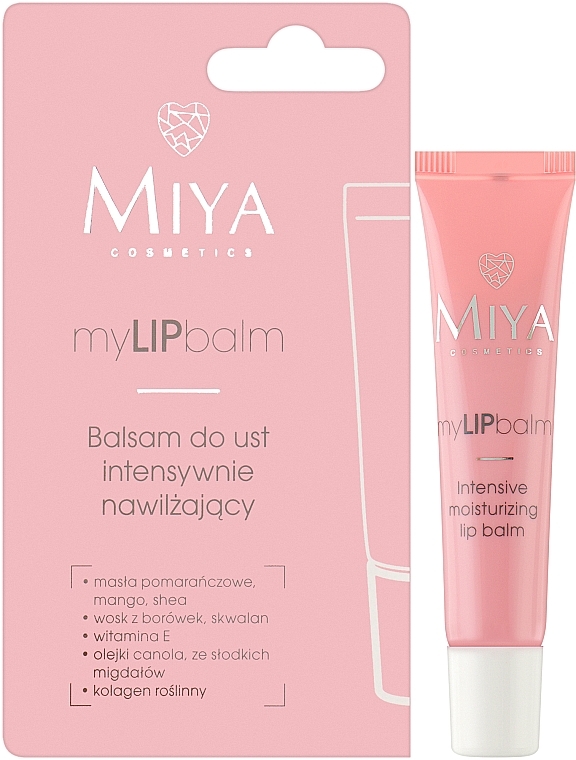 Feuchtigkeitsspendender Lippenbalsam - Miya Cosmetics myLIPbalm — Bild N2