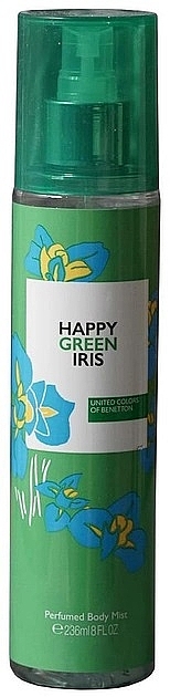 Benetton United Colors Happy Green Iris - Körpernebel — Bild N1