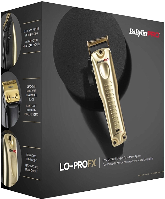 Schermaschine - BaByliss Pro FX825GE LO-PRO FX Gold — Bild N5