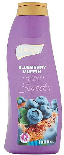 Badeschaum Blaubeermuffin - Luksja Sweets Blueberry Muffin Bath Foam