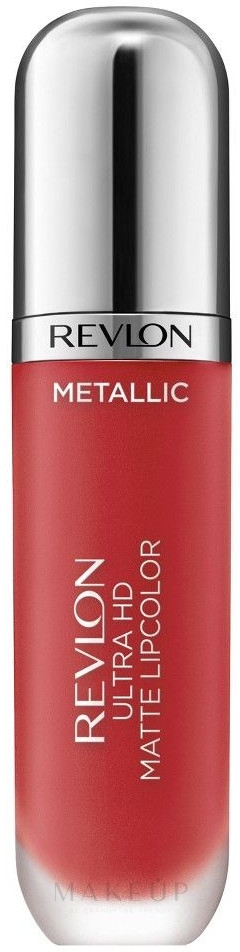 Mattierendes Lipgloss - Revlon Ultra HD Metallic Matte Lipcolor — Bild Flare