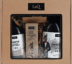 Set - LaQ Doberman (sh/gel/500ml + shmp/300ml + soap/85g + oil/30ml) — Bild N1