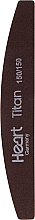 Düfte, Parfümerie und Kosmetik Nagelfeile 150/150 - Heart Germany Half Titan Brown