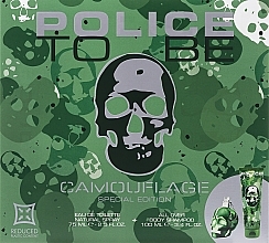 Düfte, Parfümerie und Kosmetik Police To Be Camouflage - Duftset (Eau de Toilette 75ml + Duschgel 100ml)