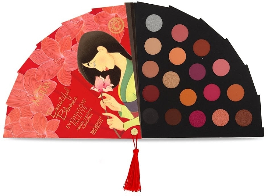 Lidschatten-Palette - Mad Beauty Disney Mulan Eyeshadow Palette Beautiful Blooms — Bild N1