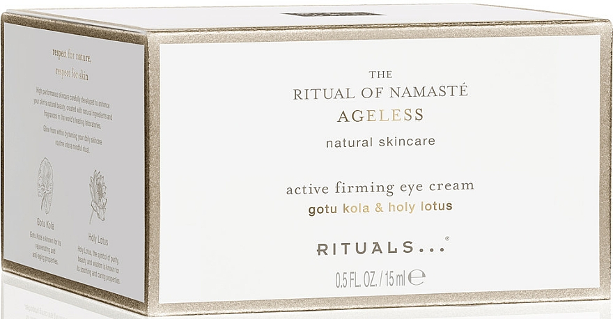 Straffende Augencreme mit Gotu Kola und Lotus - Rituals The Ritual Of Namaste Active Firming Eye Cream — Bild N2
