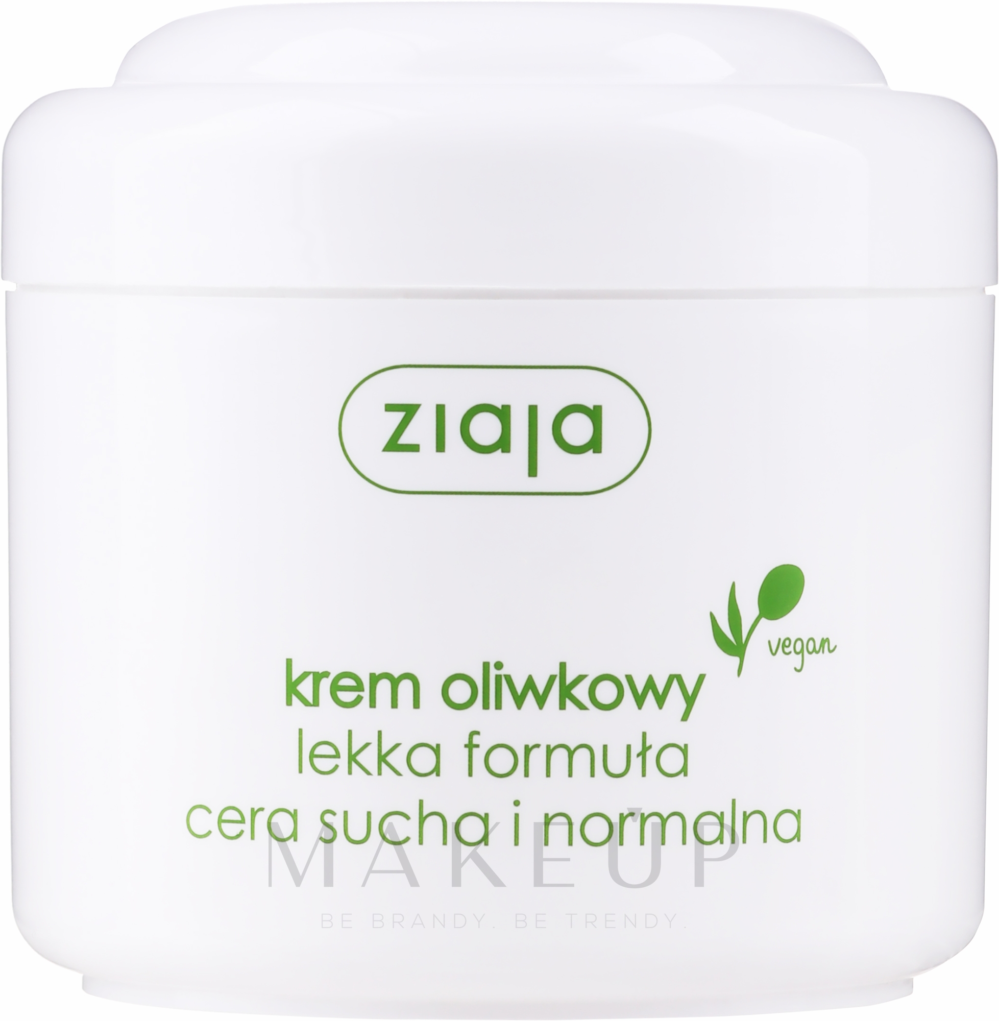 Leichte Gesichts- und Körpercreme mit natürlichen Oliven für trockene und normale Haut - Ziaja Cream For Face and Body — Bild 200 ml