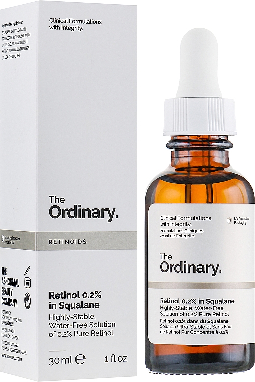 Anti-Aging Gesichtsserum mit 0.2% Retinol in Squalan - The Ordinary Retinoids Retinol 0.2% In Squalane — Bild N1