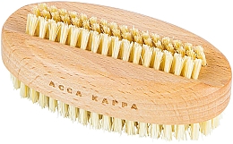Düfte, Parfümerie und Kosmetik Doppelseitige Nagelbürste - Acca Kappa Dual-Sided Beechwood Nail Brush