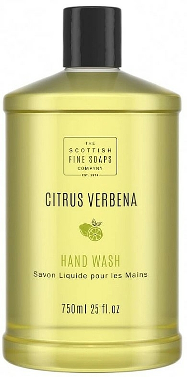 Flüssige Handseife mit Eisenkraut und Zitrus - Scottish Fine Soaps Citrus&Verbena Hand Wash Refill (Nachfüllpackung) — Bild N1