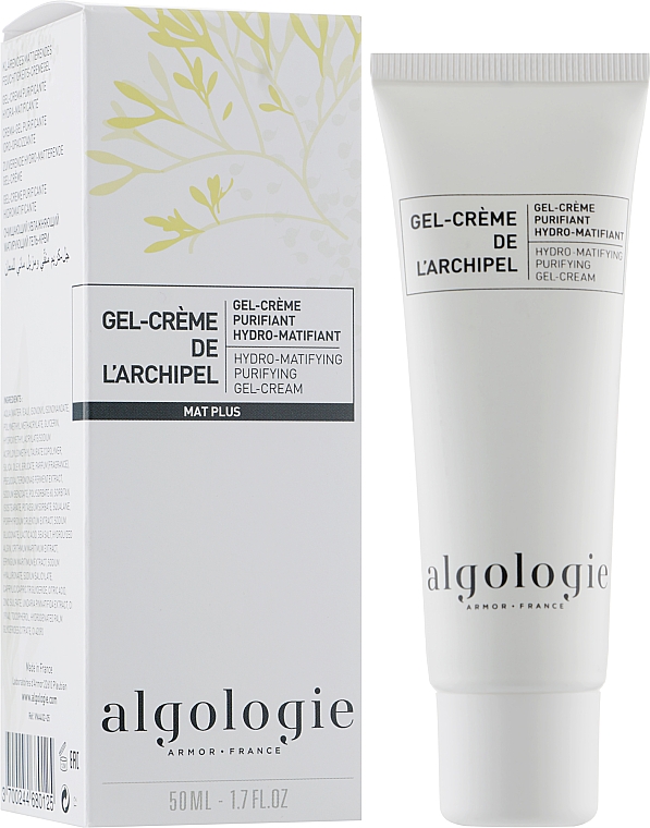 Feuchtigkeitsspendendes mattierendes Creme-Gel - Algologie Mat Plus Hydro-Matifying Purifying Cream-Gel — Bild N2