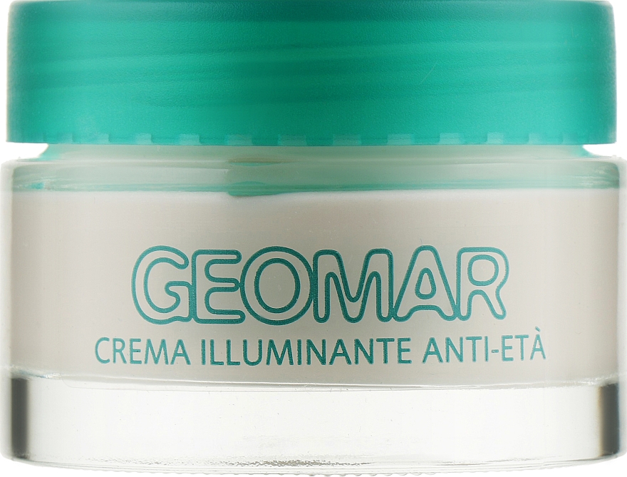 Verjüngende und aufhellende Gesichtscreme mit Bio-Irisblüten - Geomar Illuminating Anti-Aging Cream — Bild N1