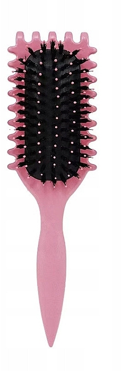 Styling-Bürste für Locken mit Borsten, rosa  - Lewer Curls Define Brush — Bild N1