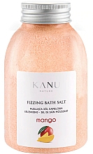 Düfte, Parfümerie und Kosmetik Entspannendes Badesalz mit Mango - Kanu Nature Mango Fizzing Bath Salt