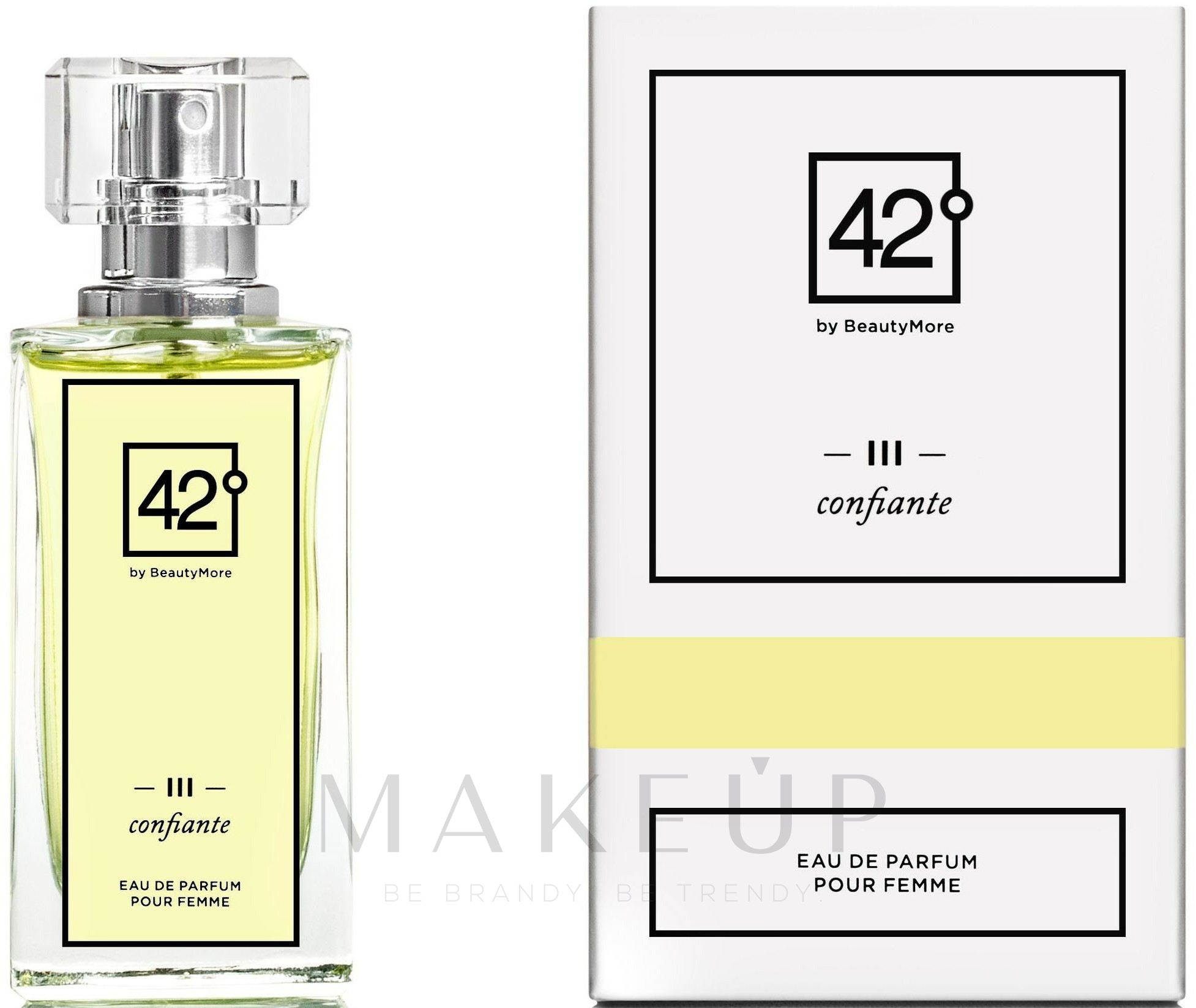42° by Beauty More III Confiante - Eau de Parfum — Bild 50 ml