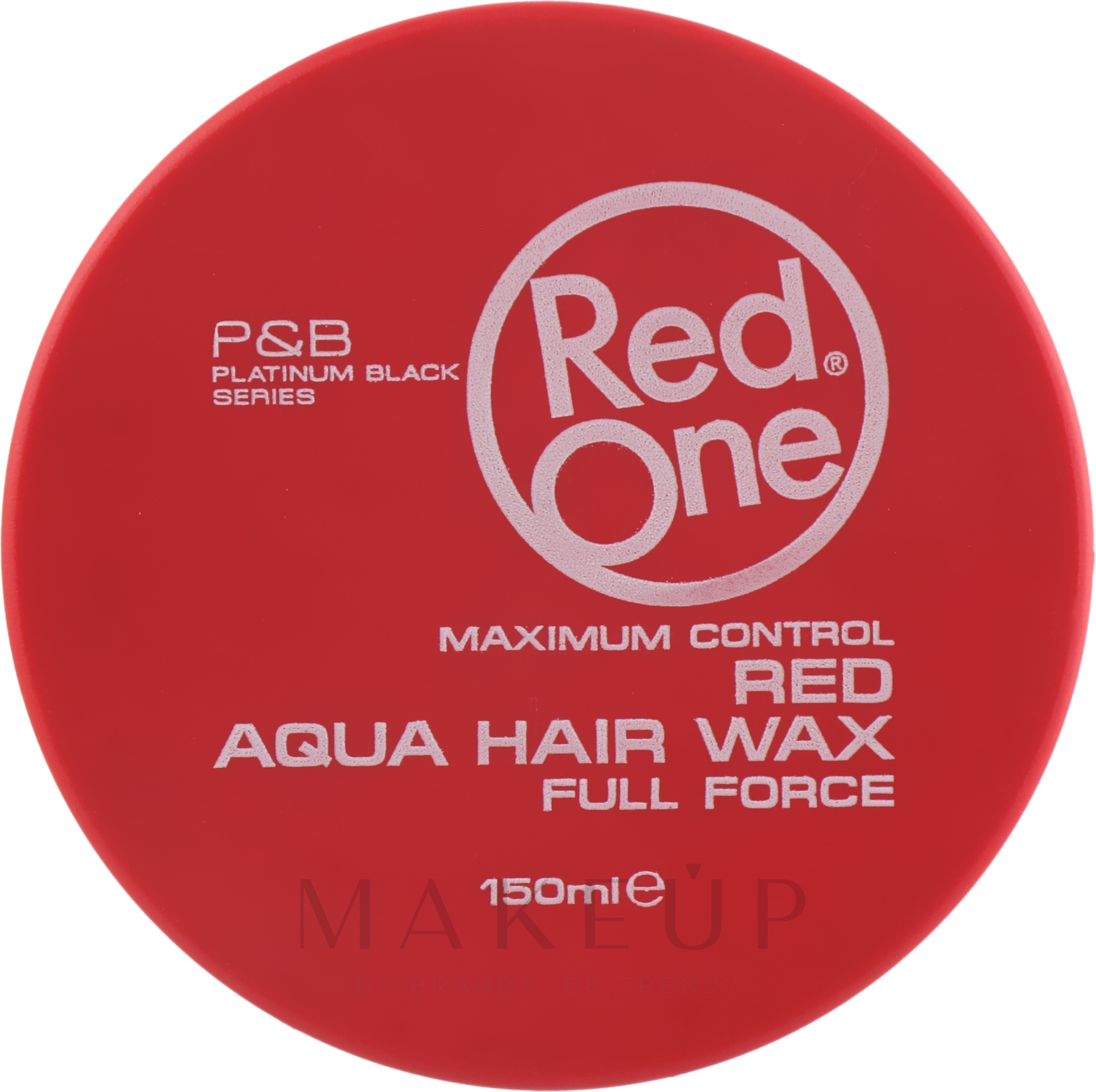 Haarwachs auf Wasserbasis - RedOne Aqua Hair Gel Wax Full Force Red — Bild 150 ml