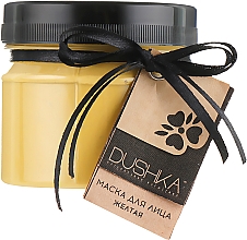 Düfte, Parfümerie und Kosmetik Gesichtsmaske gelb - Dushka