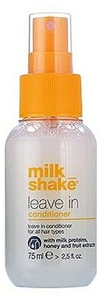 Conditioner-Spray mit Milchprotein, Frucht- und Honigextrakt für trockenes und normales Haar ohne Ausspülen - Milk Shake Leave In Conditioner — Bild N1