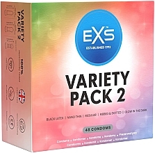 Düfte, Parfümerie und Kosmetik Kondomen - EXS Mixed Variety Pack 2 Condoms 