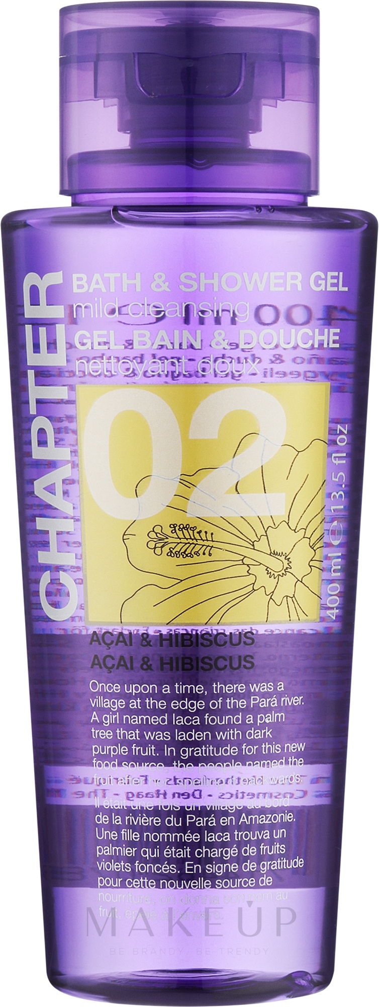 Dusch- und Badegel mit Acai und Hibiskus - Mades Cosmetics Chapter 02 Acai & Hibiscus Body Wash — Bild 400 ml