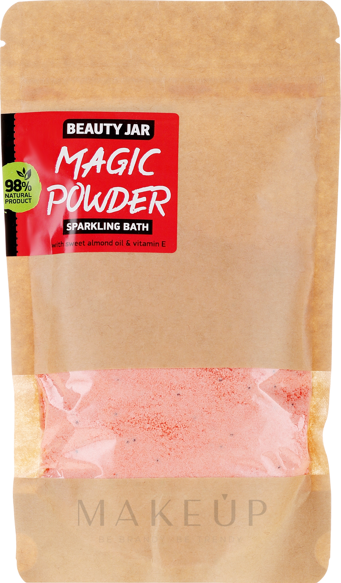 Badepuder mit Mandelöl und Vitamin E - Beauty Jar Sparkling Bath Magic Powder — Foto 250 g