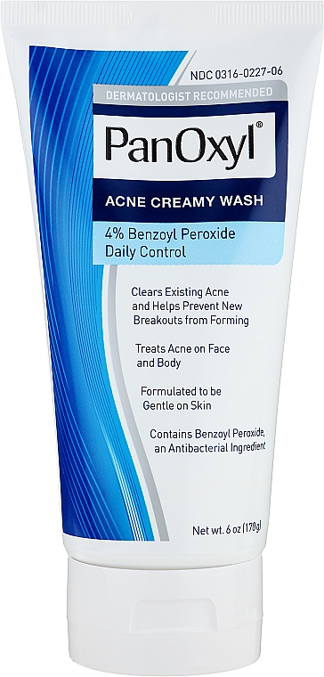 Waschcreme mit 4% Benzoylperoxid - PanOxyl Acne Creamy Wash Benzoyl Peroxide 4% — Bild N1