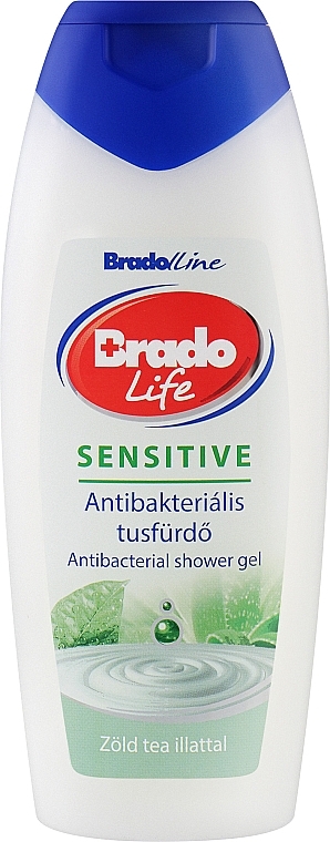 Duschgel - BradoLine Brado Life Sensitive Antibacterial Shower Gel — Bild N1