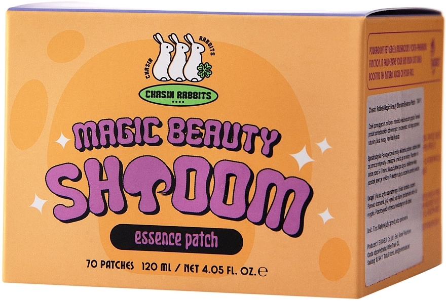 Gesichtspads mit Schneepilz-Essenz - Chasin' Rabbits Magic Beauty Shroom Essence Patch — Bild N2