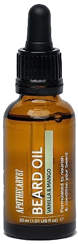 Bartöl - Apothecary 87 Vanilla & Mango Beard Oil — Bild N2