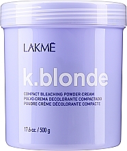 Bleichpulver - Lakme K.Blonde Compact Bleaching Powder Cream — Bild N2