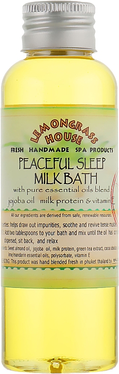 Milchbad Gute Nacht - Lemongrass House Peaceful Sleep Milk Bath — Bild N1