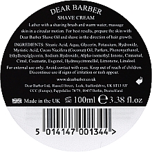 Rasiercreme - Dear Barber Shave Biscuit — Bild N3