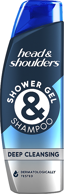 2in1 Duschgel-Shampoo gegen Schuppen - Head & Shoulders Deep Cleansing Shower Gel & Shampoo — Bild N2