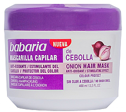 Düfte, Parfümerie und Kosmetik Haarmaske mit Zwiebel zur Entgiftung - Babaria Onion Hair Mask