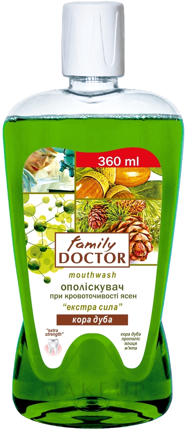 Mundwasser Eichenrinde - Family Doctor Mouthwash — Bild 250 ml