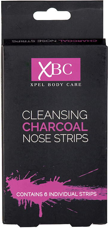 Nasenporenstreifen mit Aktivkohle - Xpel Marketing Ltd Body Care Cleansing Charcoal Nose Strips