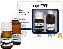 Düfte, Parfümerie und Kosmetik Post-Epilations-System - Mepilarin Hair Inhibition System (enzyme/1.75ml + b/emul/27.25ml)